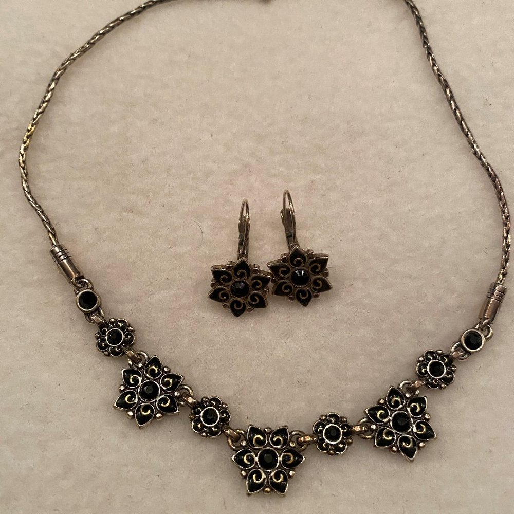 BRIGHTON NECKLACE AND EARRING SET